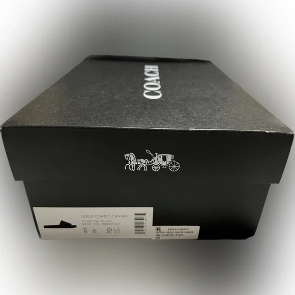 Coach Udele Black Monogram slide - Picture 2 of 8